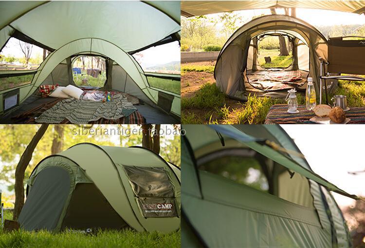 Cheap Goat Tents Pop Up Fully Automatic 5 6 Person 3 Season FPR Rod Cycling Fishing Beach Tent Hiking Car Outdoor Camping Relief Tent Tents 